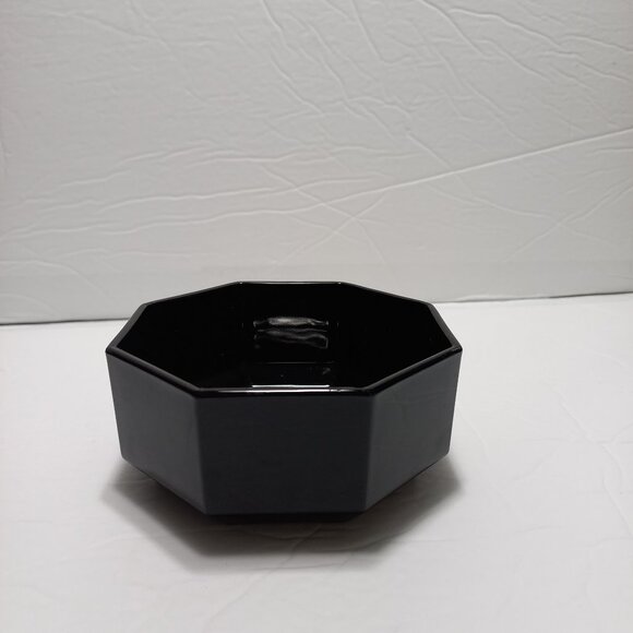 Black ARCOROC Candy Dish / Clear Glass Lid - Picture 7 of 8